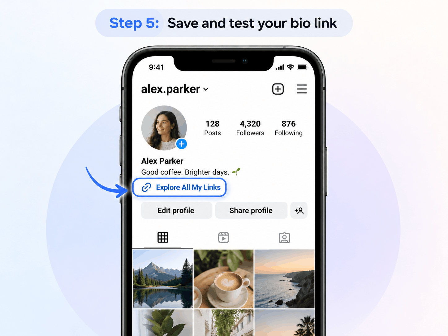 Successfully added clickable website link on Instagram profile Successfully added clickable website link on Instagram profile